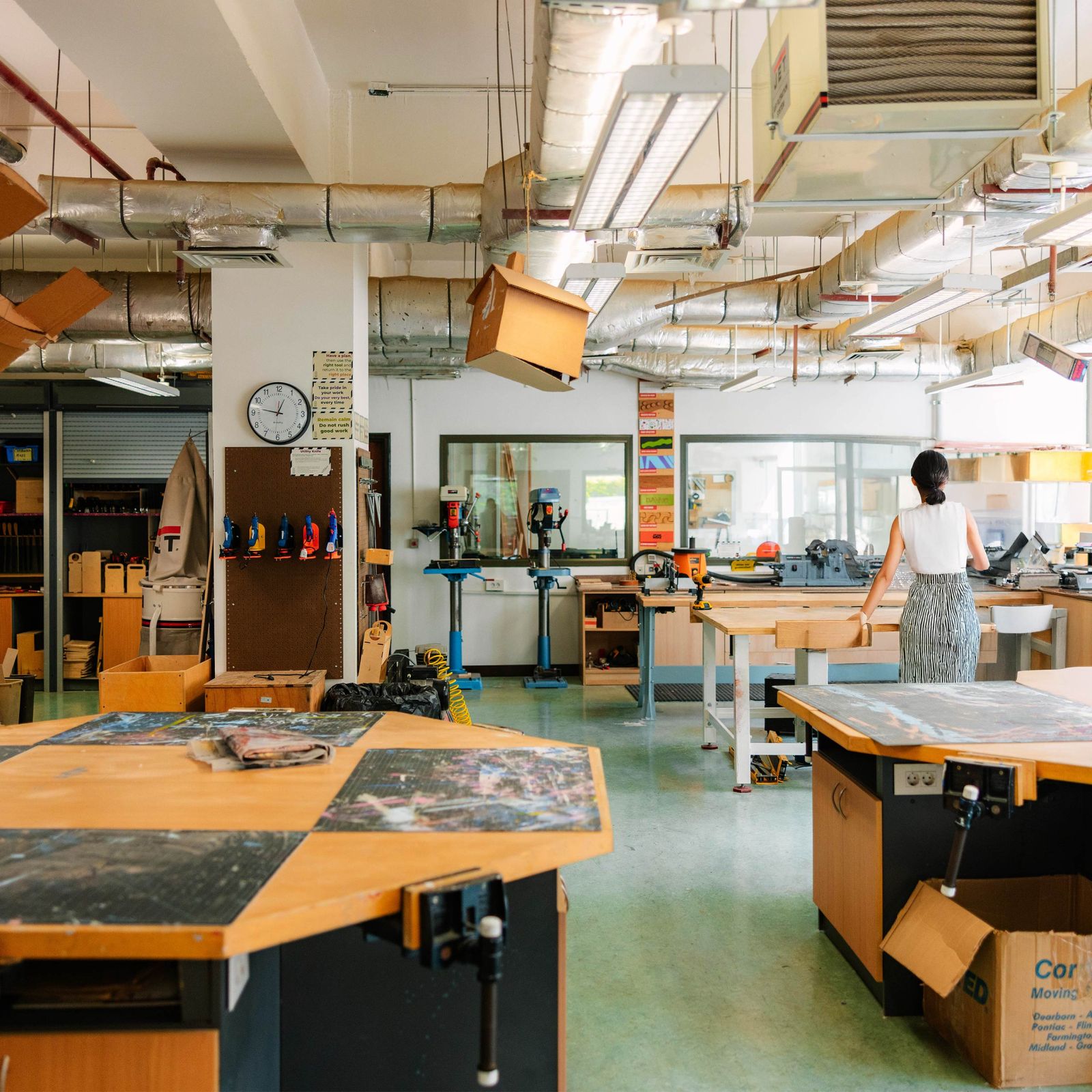 Middle School Learning Spaces - International School in Cairo - Cairo American College